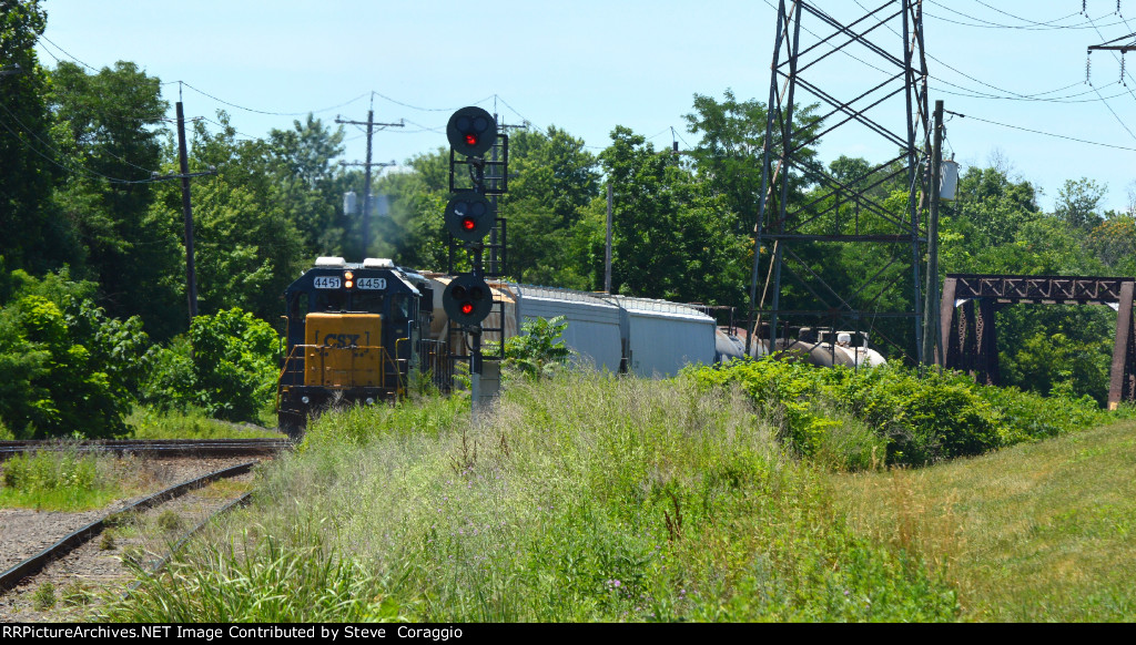 On the Lehigh Line.